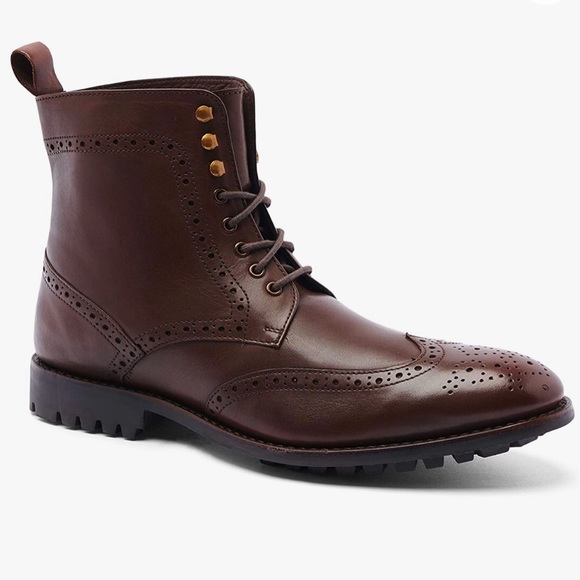 Anthony Veer Grant Wingtip Boot Men’s Size 9 - Picture 1 of 6
